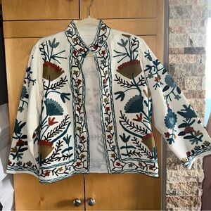 Embroidered Floral Jacket